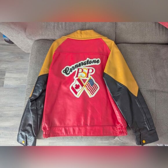 EUC Vintage USA/Canada leather jacket men's medium / women's large - Picture 2 of 3